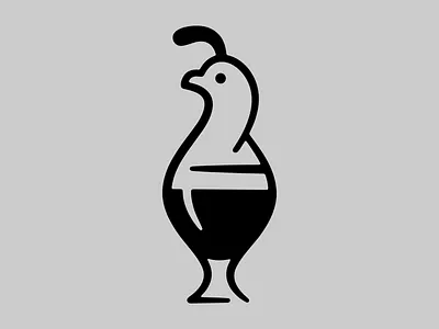 Bob White beer bird bob white brewery cocktail craft brewery geometric line quail