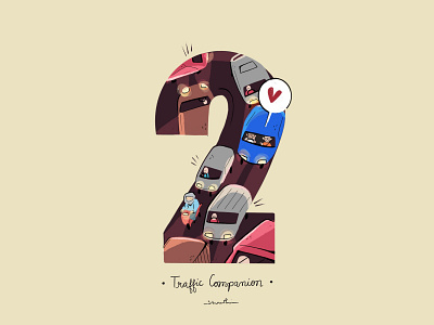 36 days (numbers edition) #2 blue design drawing girl illustration logo typography