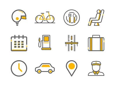 Rental Icons Set icon iconset