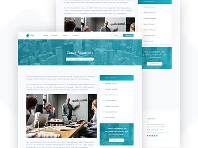 Alya - IT Solutions and Corporate Template agency app business corporate creative landing network portfolio software solutions startup themeforest