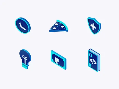 Anarock Icon Set design gradient icon icon set illustration isometric modern simple ui vector web website