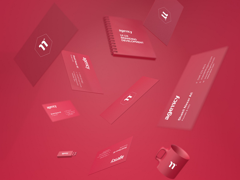 11tagency Stationary bold branding brand agency brand development branding branding company busines card business agency business branding businesscard businesscarddesign businesscards creative agency creative agency usa logo brand logo branding red stationary stationary design stationary logodesing visiting card design