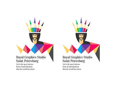 Royal Graphics Studio. design icon illustration logo typography