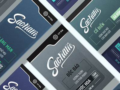 SaoNam - Cosmetic cosmetics labels logo men packaging saonam star uygia