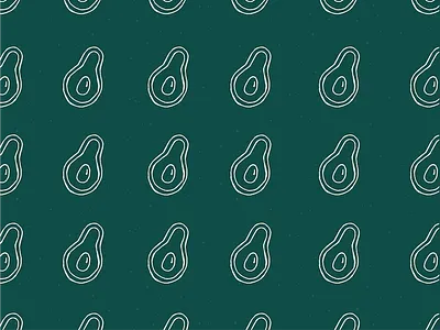 Avocado Pattern avocado brand branding illustration pattern playful sketch vector