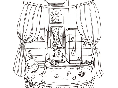 Harriet and I, bath time! animation comic design illustration story book