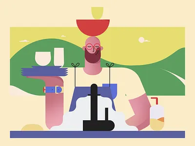 Color Exploration 2d animation animator art branding character design design flat illustrate illustration illustrator mograph motion design motion graphics storyboard style frame vector