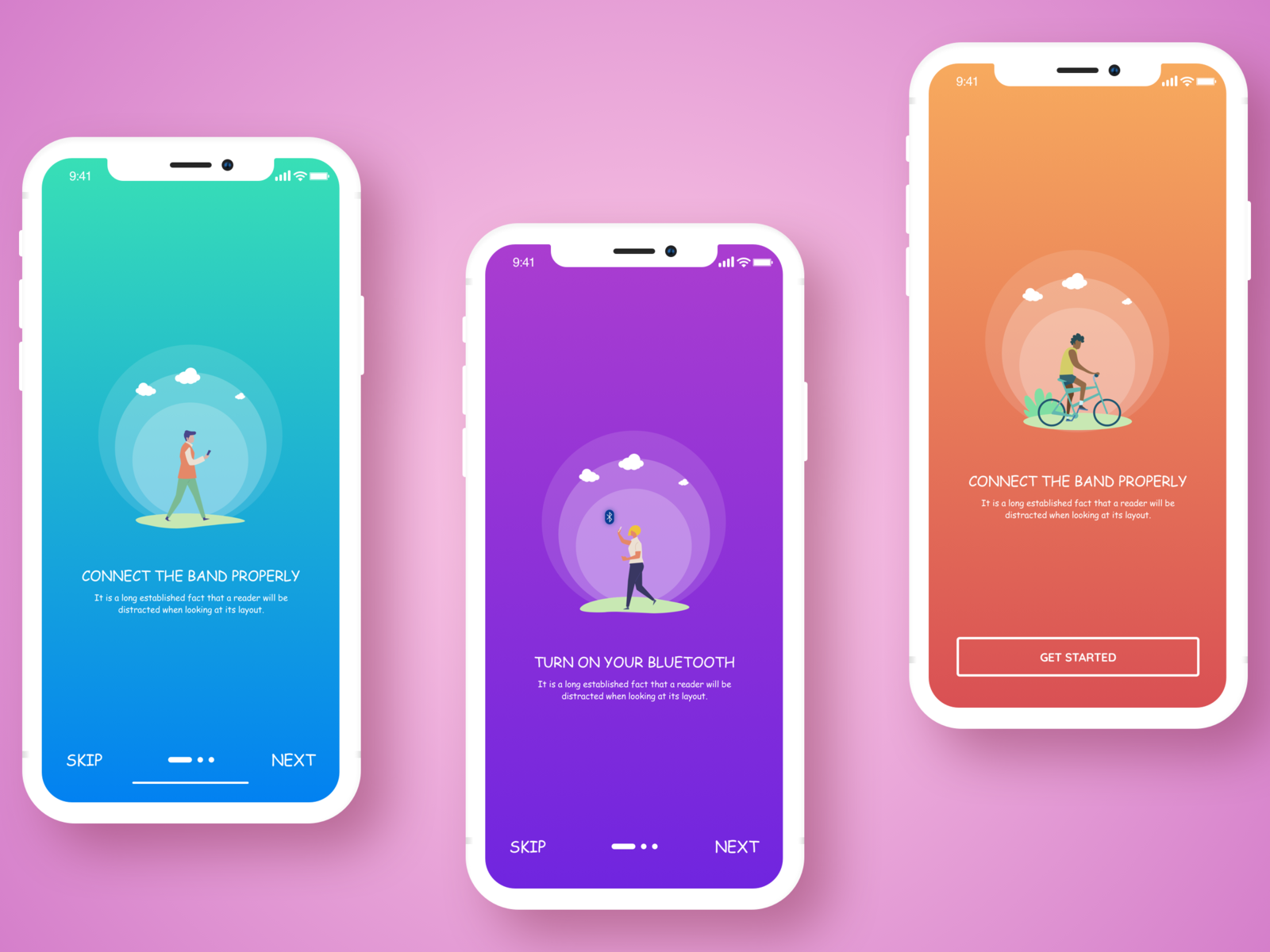 Walk Through Screens by Reshab Aravinth M on Dribbble