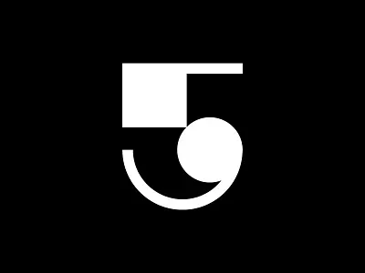 5 — 36 Days Of Type 36days 5 36daysoftype 36daysoftype 5 5 brand design icon illustration logo logotype mark minimal minimalism minimalist minimalistic monogram number simple type vector