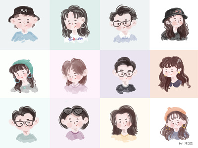 My friend（二） cartoon cut design illustartion