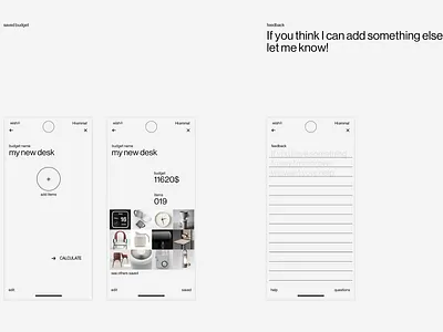 wish® app app branding clean design identity illustrator ios minimal sketch type typography ui ux