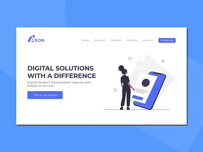 Digital Product Design Agency. branding design illustration light logo typography ui we web website