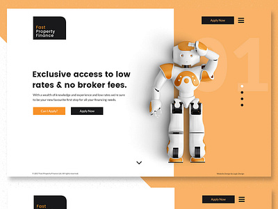 Fast Property Finance - Website Design & Branding branding design logo ui ux web website