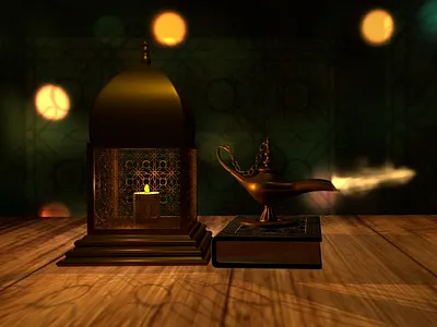 3D render (Autodesk Maya) 3d black book cloud design fire glow glowing light lighting maya mentalray model night output render rendering smoke white yellow