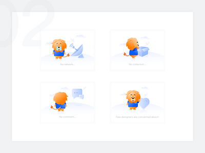 Empty state illustration ui