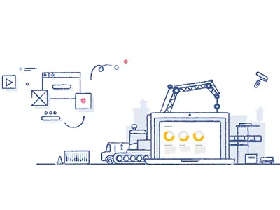 Digital Construction artwork artworks construction design digital graphic design laptop