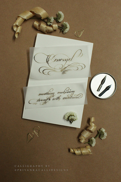 Oenomel calligraphy calligraphywithflourishing pointedpencalligraphy priyankacallidesigns
