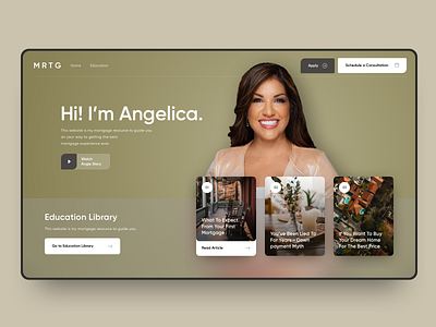 Mortgage Website #1 design education interface mortgage sketch app ui ux web web design