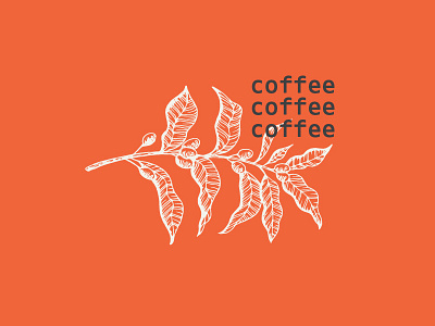 Coffee Sprig bridge city coffe drawing illustration shop sprig