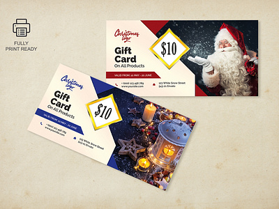 Christmas Gift Card ad advert advertisement black business business card cafe card cards colorful coupon discount eat fast food fitness gift gift cards hamburger loyalty card orange