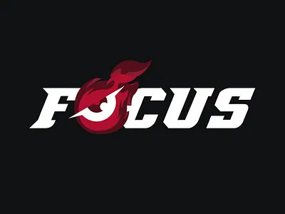 FOCUS brand identity branding concept design flat focus icon illustration logo mark teamfocus typography vector
