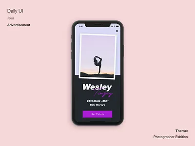 Daily UI #098 Advertisement adobexd dailyui