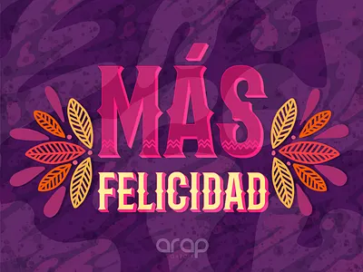 More happiness!! colorful illustration illustrator photoshop type typography vector