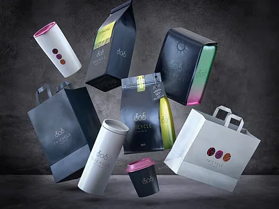 Tricycle roastery branding 3d brand branding coffee coffee bag coffee packaging packaging roastery