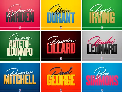 NBA Playoff Stars basketball nba type