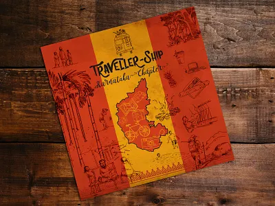 Traveller-Ship Cover book bookcover cover design illustration india poster