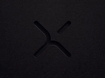X / symbol of the IT industry brand brand branding corporate cut designer identity logo logodesigner mark modern sign simplycity symbol technology x