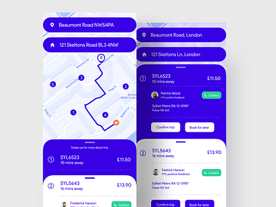 Ride Share App android app app app design app concept app ui app ui design appui bike app design designer ios ride ride app ride sharing ride sharing app ui uidesign uidesigner uiux uiuxdesign