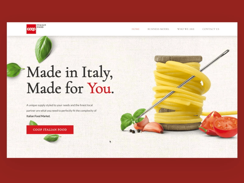 Coop Italian Food animation coop interaction animation interaction design ui ui ux design ui animation ui design ui design ux design ui designer uidesign uidesigner ux ux ui ux design ux designer ux web web design web design and development web developer