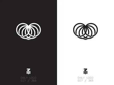 Hrt branding design icon logo vector