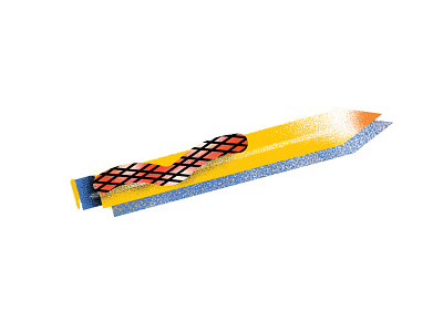 pen color pen texture vector