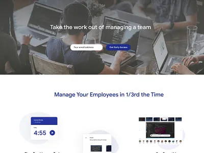 InSync Landing page brand identity brand identity design branding design dribbble best shot figma graphic design illustration landing page concept landing page design product design saas design saas landing page saas website team management system ui ux design user experience design user interaction user interface design visual design web desgin
