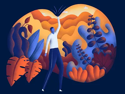 Opening your creative window art character creativity design digital art illustration procreate sketch