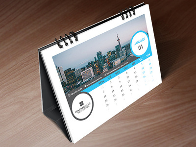 Desk Calendar 2022 (update) business calendar 2019 color company corporate cover creative creative desk calendar cyan design desk desk calendar grey logo monday month office photo planner table