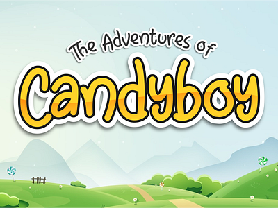 Candy Boy branding font fonts logo typography