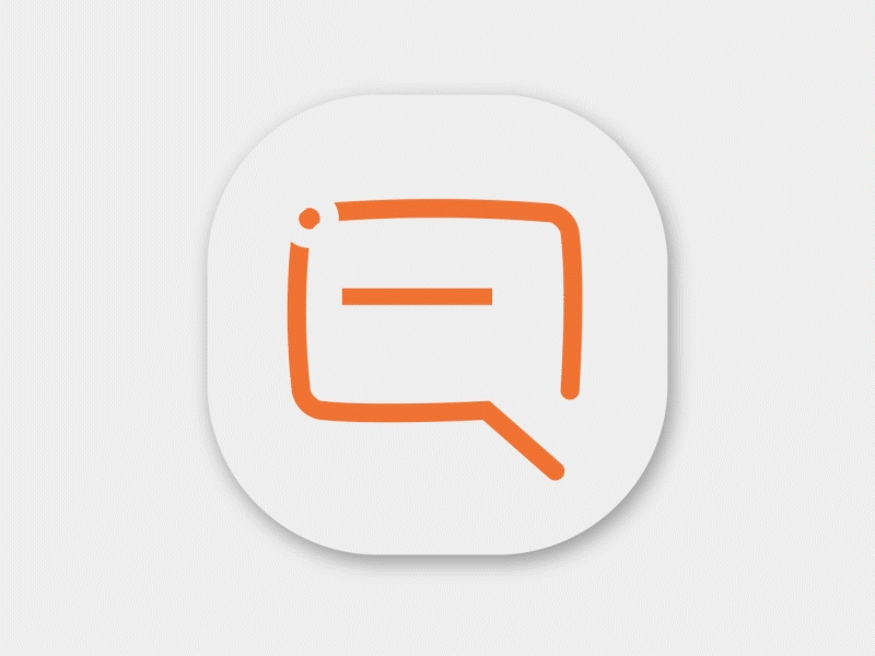 Messenger Icon Animation after effect animation app branding design flat icon icon animation illustration logo animation messenger messenger app messenger icon messenger icon animation messengers motion motion mela ui ux web