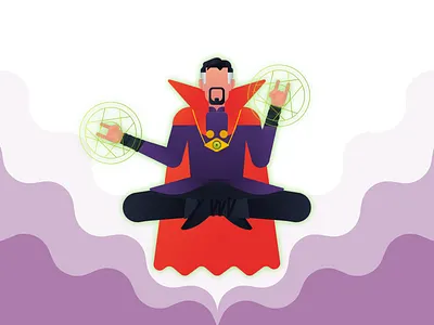 We're In The Endgame Now.. avengers character design gradient illustration vector