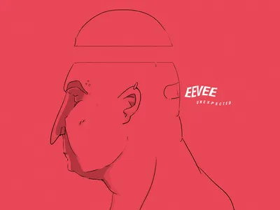 Evee cover face illustration music