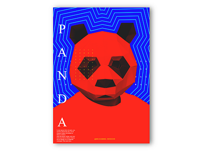 Panda Poster Design artwork baugasm best posters brand identity concept design design challenge everydaydesign everydayposter graphic design graphicindex icographica illustration instagram poster poster collection posteraday posters typographic poster typography
