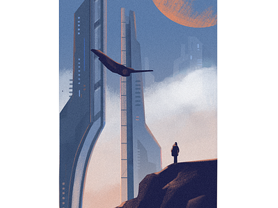 Sci-fi scene