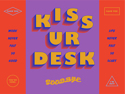 BYEEEEE charleston colorz dribbble freelance travel wip