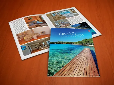 Crvena luka brochure design brochure layout