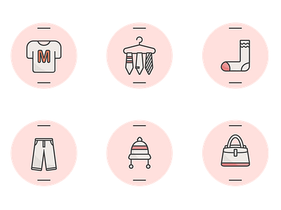 icon set branding design flat icon artwork illustration logo ui