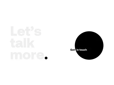 Minimal contact CTA branding design product design ui design ux design