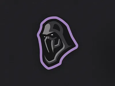 Nub Saibot Mascot Logo angry app art branding design e sports flat icon illustration logo mascot mascot logo mk11 mortal kombat nub saibot purple sub zero vector web