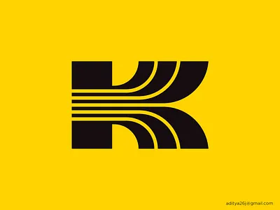 K Lettermark Logo awesome best top logo designer brand branding identity business travel travelling plane flight fly wings air plane graphic modern minimal bold k type typography logotype logo icon symbol mark